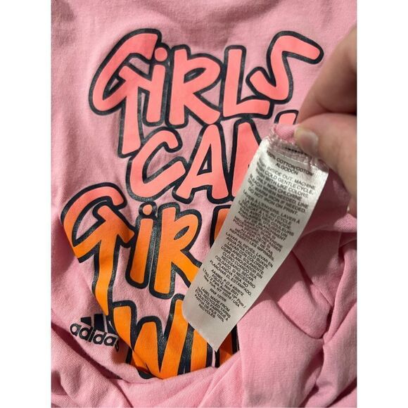‎Adidas Girls Can, Girls Will T-shirt - Picture 5 of 6
